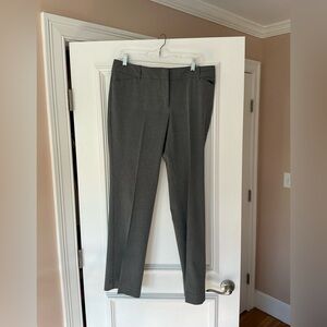 White House Black Market Charcoal Trousers